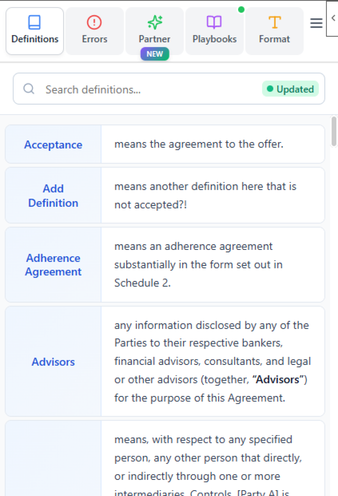 Sonar Legal Screenshot 7